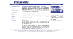 Desktop Screenshot of immaculatewindows.com